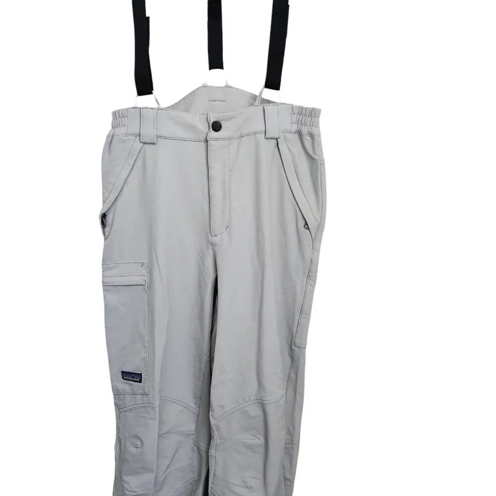 Patagonia Super Guide Pants Womens 8 Snow Ski Suspenders Soft Shell‎ Winter NWOT